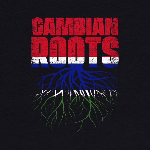 Gambian Roots Gambia Heritage Flag by Calenda